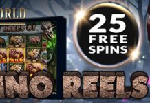 Test your courage on the reels of Dino Reels 81 slot with 25 FREE SPINS at Diamond World Casino! Dino Reels 81 slot